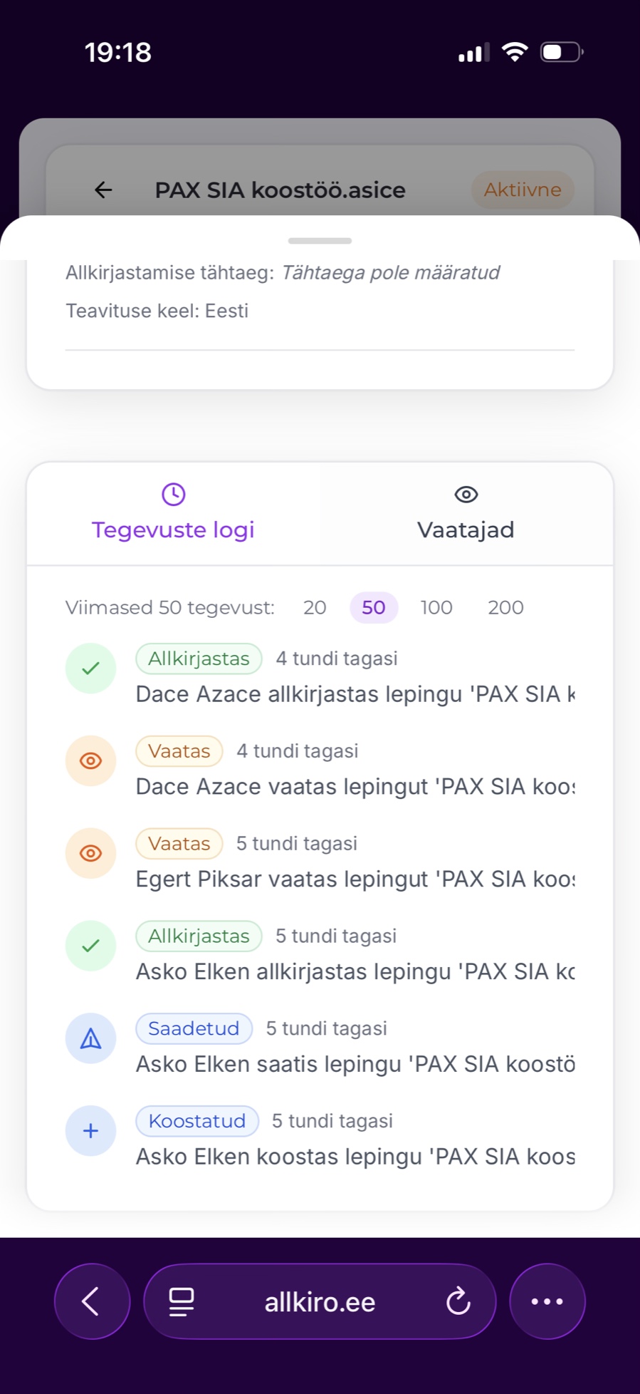 Turvalisus ja vastavus nõuetele